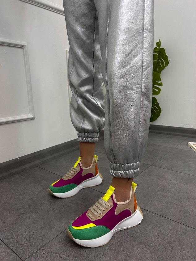 Oranj Mor (Mines) Kadın Sneakers