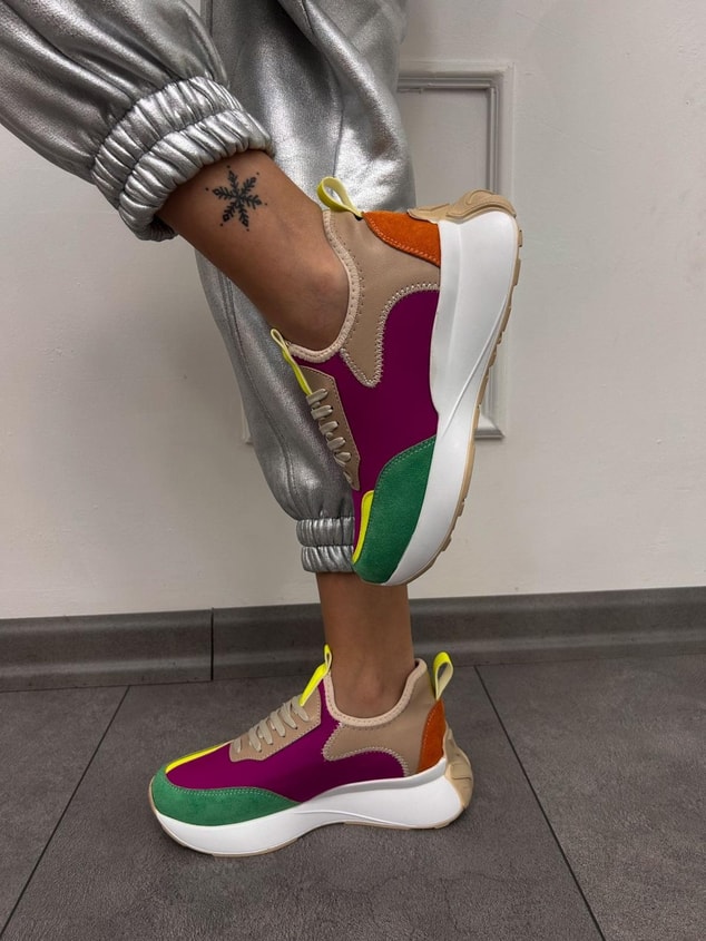 Oranj Mor (Mines) Kadın Sneakers