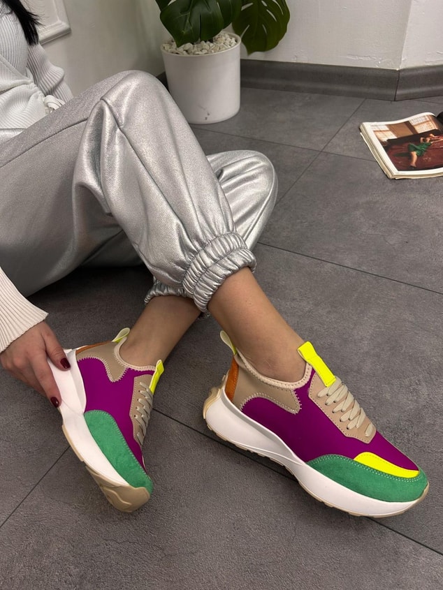 Oranj Mor (Mines) Kadın Sneakers
