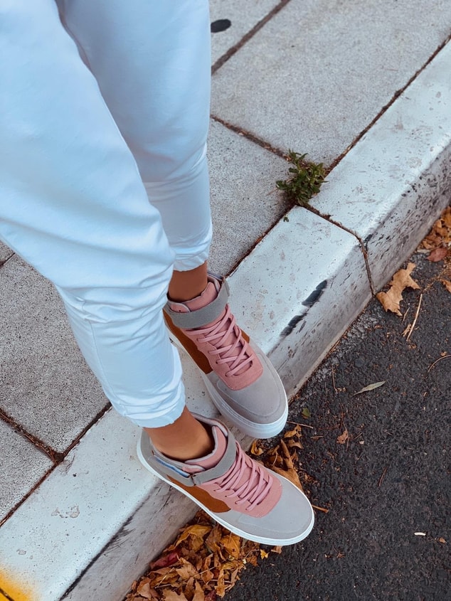 Pudra - Füme (Denver Plus) Kadın Spor Ayakkabı Sneakers