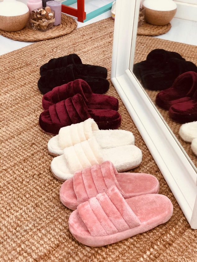 Pudra (Betty) Pofuduk Ev Terliği