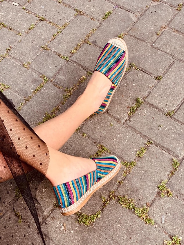 Renkli (Heyz) Kadın Espadril