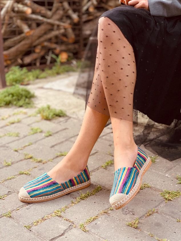 Renkli (Heyz) Kadın Espadril