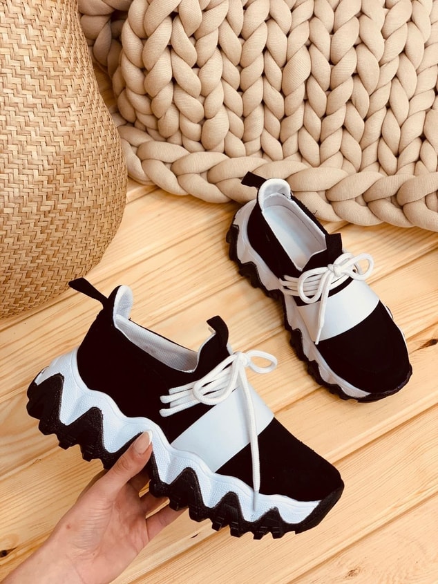 Siyah Beyaz (Elixir) Kadın Sneakers