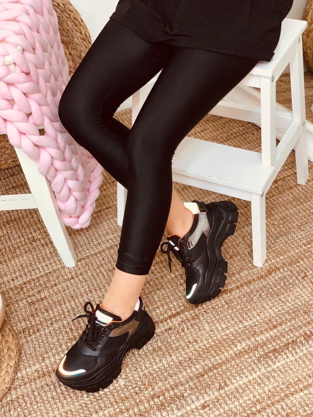 Siyah (Fashion) Kadın Spor Ayakkabı Sneakers