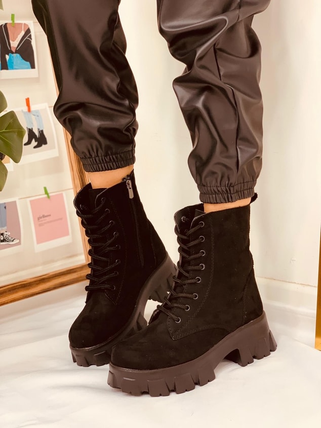 Siyah Süet Cilt (Prad Mini)  Kadın Bot