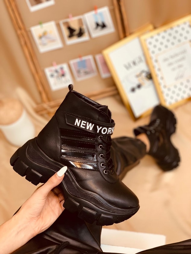 Siyah (Teddy PLUS) Kadın Spor Ayakkabı Sneakers