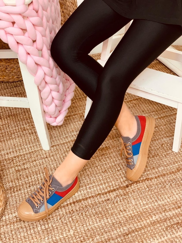Taba - Beyaz Renkli (Daniel) Kadın Yüksek Tabanlı Sneakers