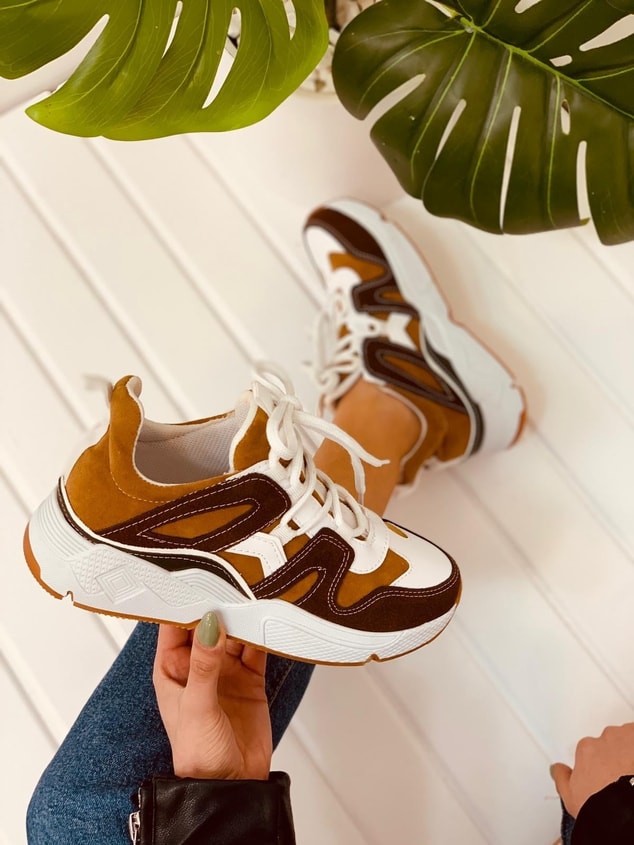 Taba Hardal (Travis) Kadın Sneakers