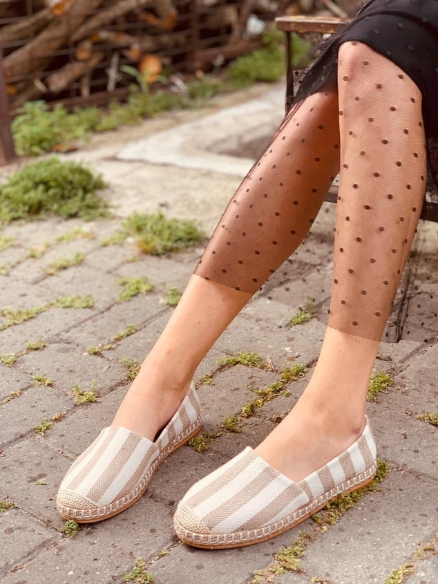Ten - Beyaz (Heyz) Kadın Espadril