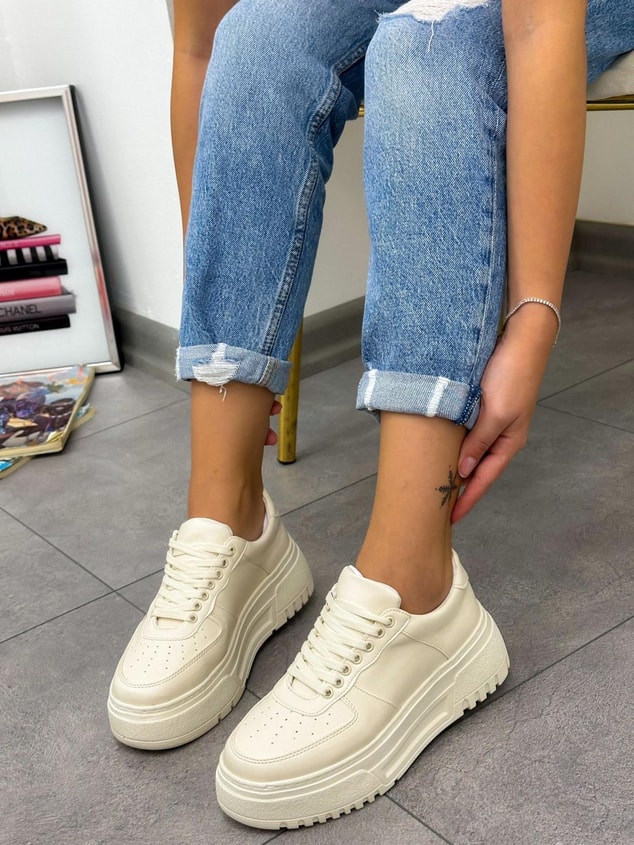 Ten Cilt (Craft) Kadın Bağcıklı Sneakers