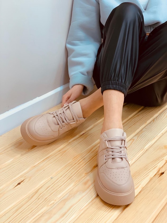 Ten Deri (Stap) Kadın Sneakers