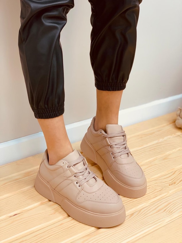 Ten Deri (Stap) Kadın Sneakers