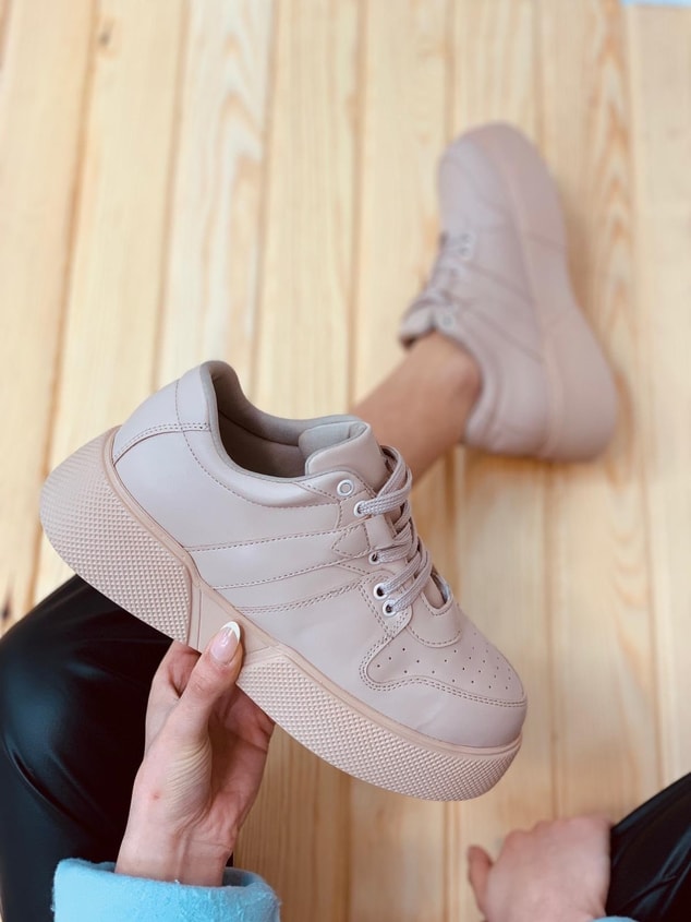 Ten Deri (Stap) Kadın Sneakers