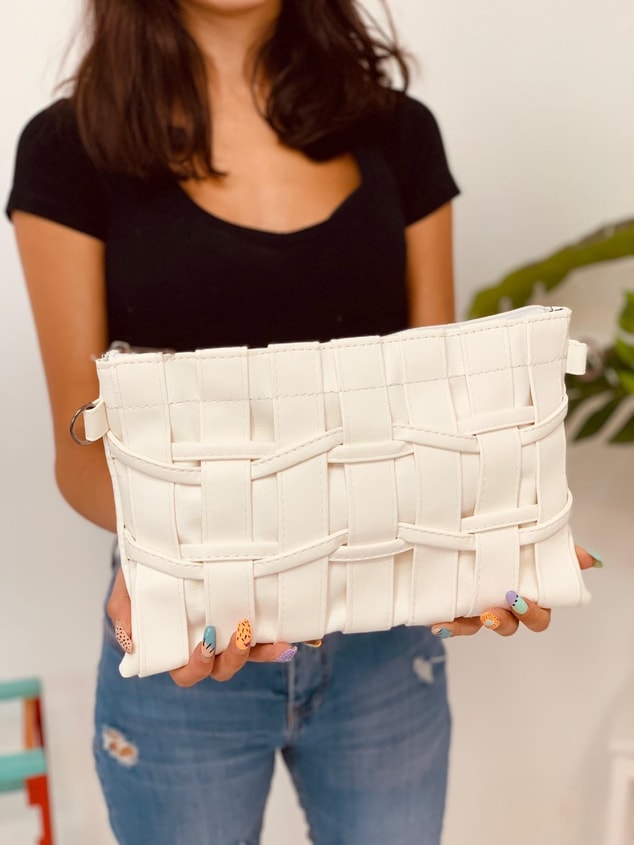 Ten Mat (Cube) Omuz Askı Detay Çanta