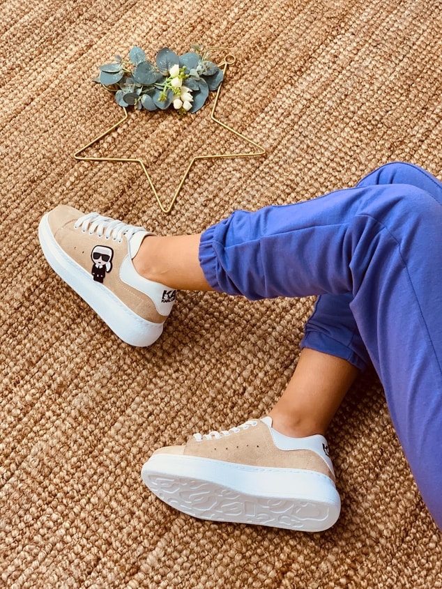 Ten Süet (Carl) Spor Ayakkabı (Thor) Kadın Sneakers