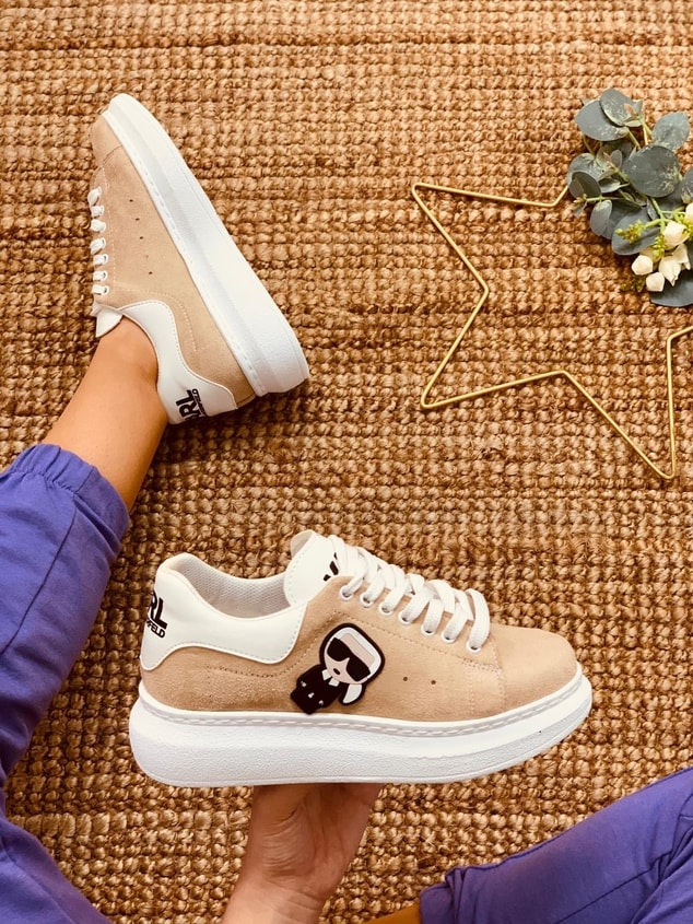 Ten Süet (Carl) Spor Ayakkabı (Thor) Kadın Sneakers