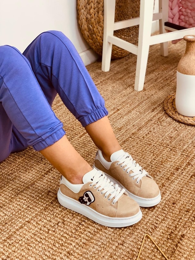Ten Süet (Carl) Spor Ayakkabı (Thor) Kadın Sneakers