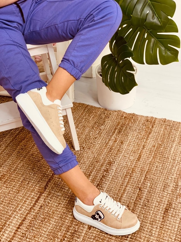 Ten Süet (Carl) Spor Ayakkabı (Thor) Kadın Sneakers