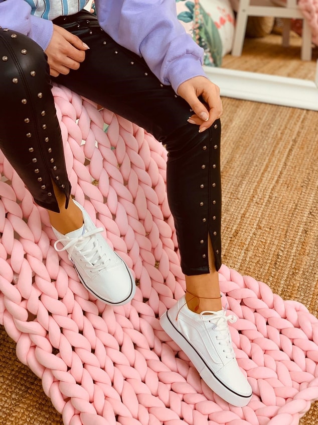 Vans -Beyaz Kadın Spor Ayakkabı Sneakers