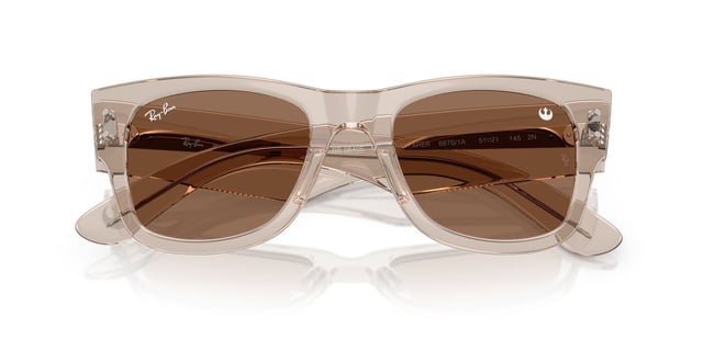 Mega Wayfarer Ray-Ban 0RB 0840S 6870/1A 51 Unisex Güneş Gözlüğü Unisex