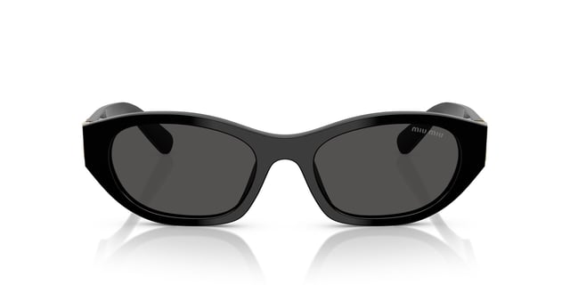 Miu Miu A03 16K-08Z siyah cat-eye güneş gözlüğü
