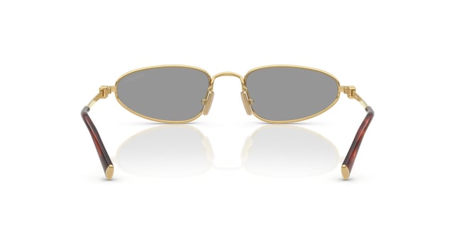 Miu Miu 52 mm gold kadın gözlük modeli