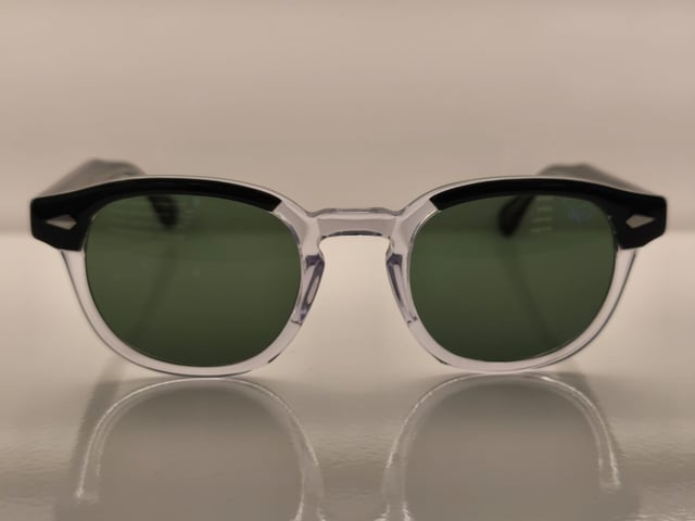 Moscot 00M Lemtosh Black Crystal 49 Unisex