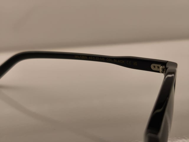 Moscot Miltzen Black 49 Unisex