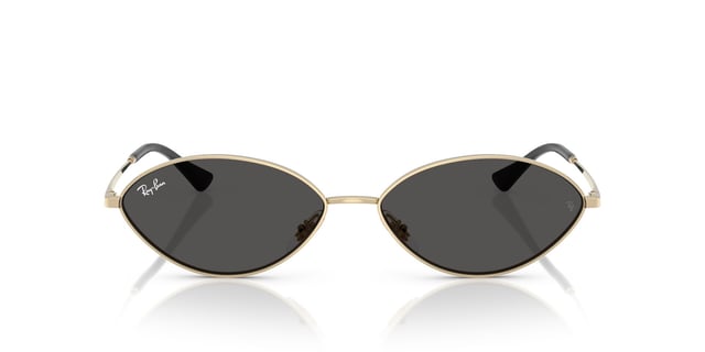 Ray-Ban RB 3757 Kai 9213/87 gold çerçeve gri cam gözlük