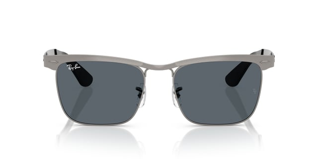 Ray-Ban RB 3875 Wayfarer Deluxe gümüş çerçeve gözlük