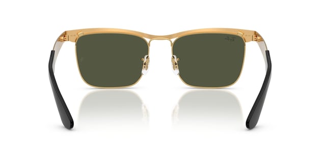 Ray-Ban Wayfarer Deluxe gold çerçeve gözlük modeli