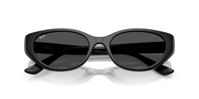 Ray-Ban siyah çerçeve güçlü çizgili gözlük modeli
