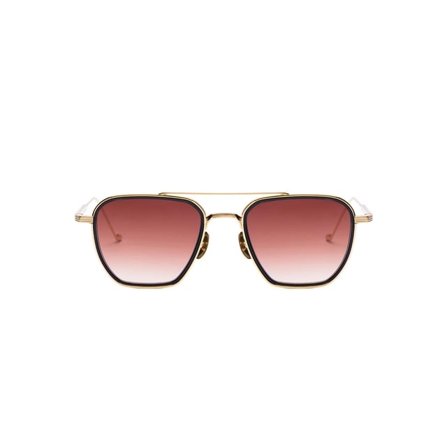 Vanity Effect Cassius GD/BLK 52 Unisex Sunglasses