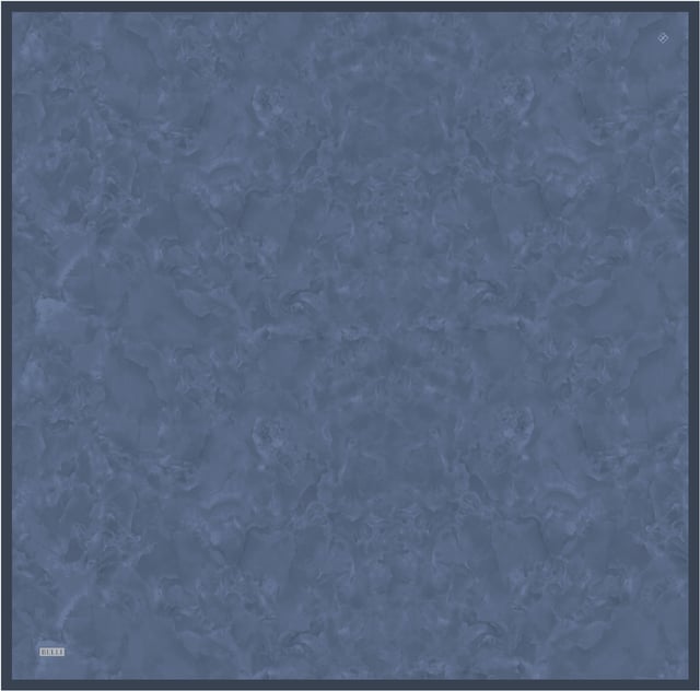 İndigo Soyut Desen %100 Twill İpek Eşarp 4428-38