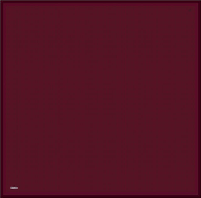 Kırmızı Geometrik Desen %100 Twill İpek Eşarp 4425-52