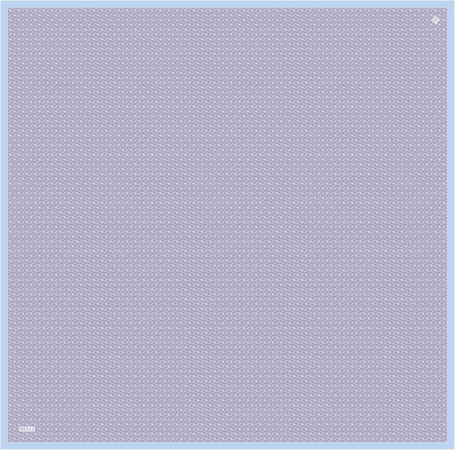 Mor Klasik Desen %100 Twill İpek Eşarp 4317 - 36