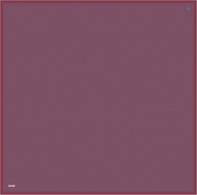 Bordo Klasik Desen %100 Twill İpek Eşarp 4317 - 89