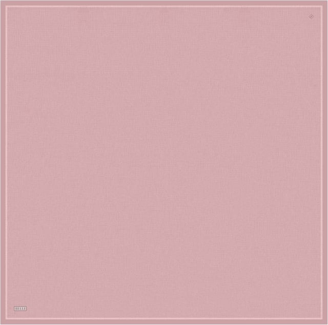Pembe Klasik Desen %100 Twill İpek Eşarp 4305 - 84