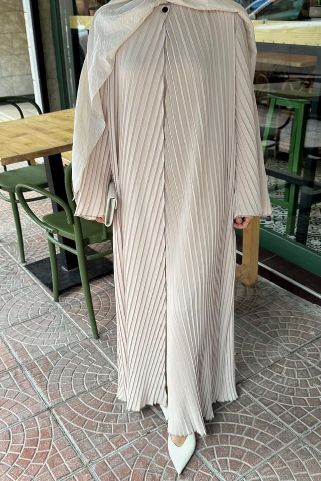 Vizon Pilise Detaylı Abaya
