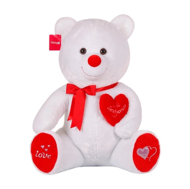1030 YUMOŞ AYI 47 CM BEYAZ