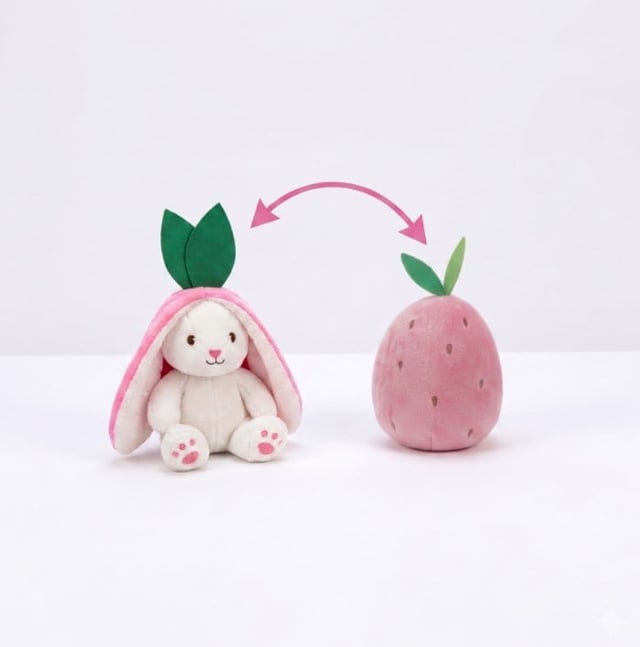 1218 BERRY RABBİT 18 CM EKRU