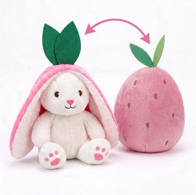 1220 BERRY RABBİT 35 CM EKRU