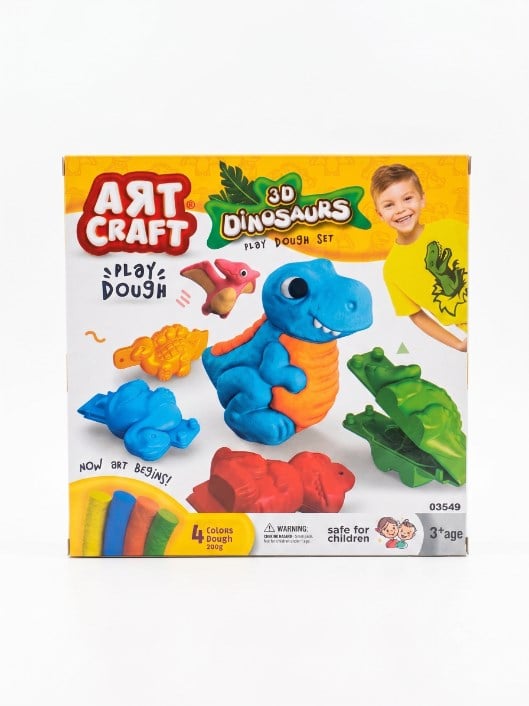 3D DİNOZOR HAMUR SET 200 GR