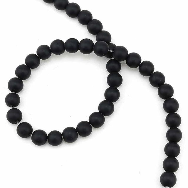 10 mm Dizi Oniks Boncuk