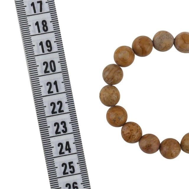 10 mm Odun Jasper Taşı Boncuk