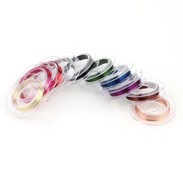 10 Renk Metal Tel 0,4 mm 100 metre