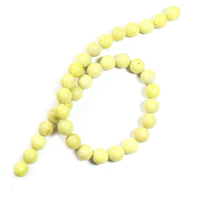 12 mm Zebercet Taşı Boncuk