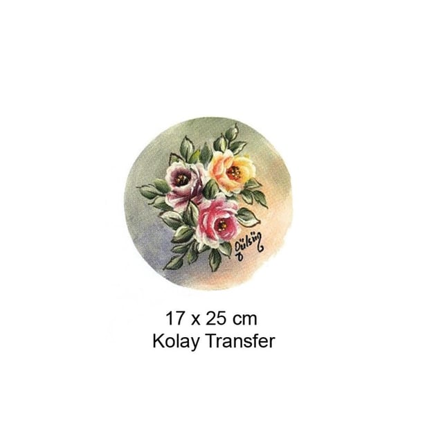 17CM X 25CM KOLAY AHŞAP TRANSFER G107
