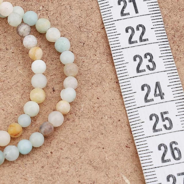 4 mm Amazonit Taşı Boncuk